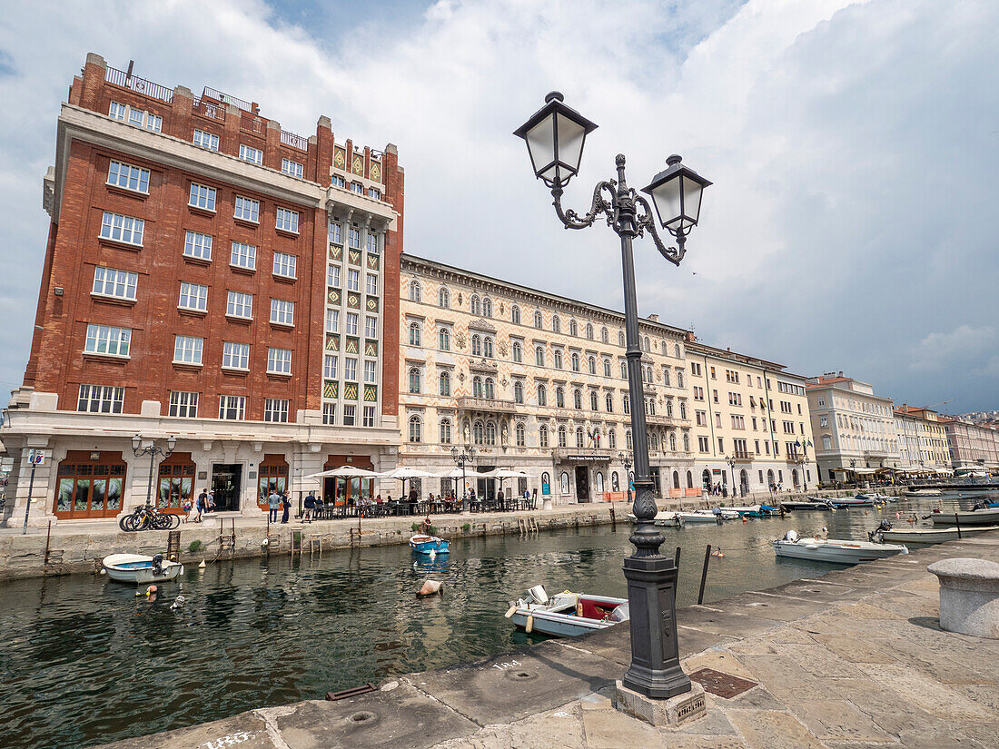 Grand Canal,Trieste,Friuli Venezia Giulia,Italy,Europe