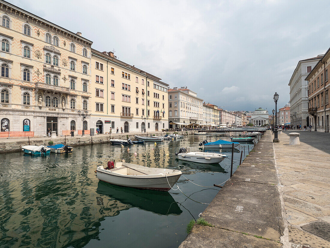 Grand Canal,Trieste,Friuli Venezia Giulia,Italy,Europe