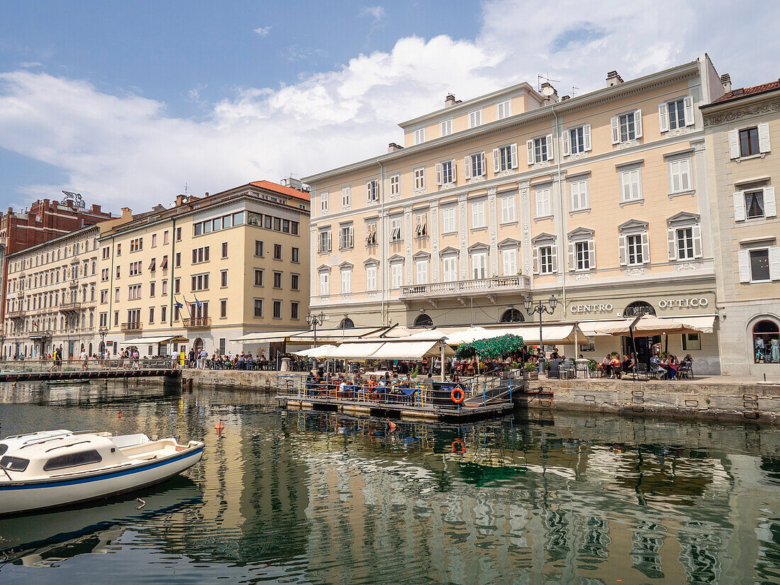 Grand Canal,Trieste,Friuli Venezia Giulia,Italy,Europe