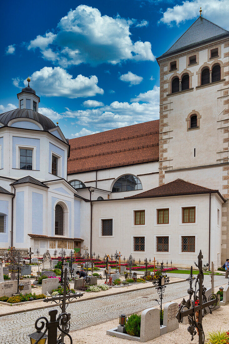 Friedhof,Kloster Neustift,Brixen,Südtirol,Italien,Europa