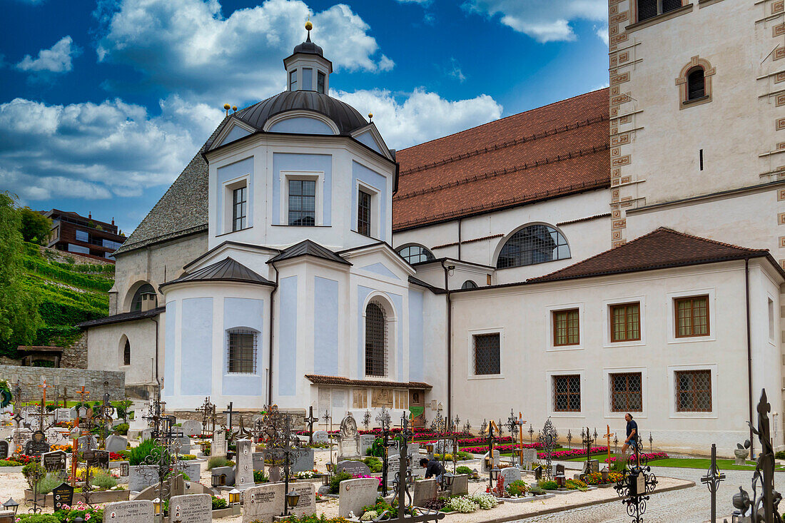 Friedhof,Kloster Neustift,Brixen,Südtirol,Italien,Europa