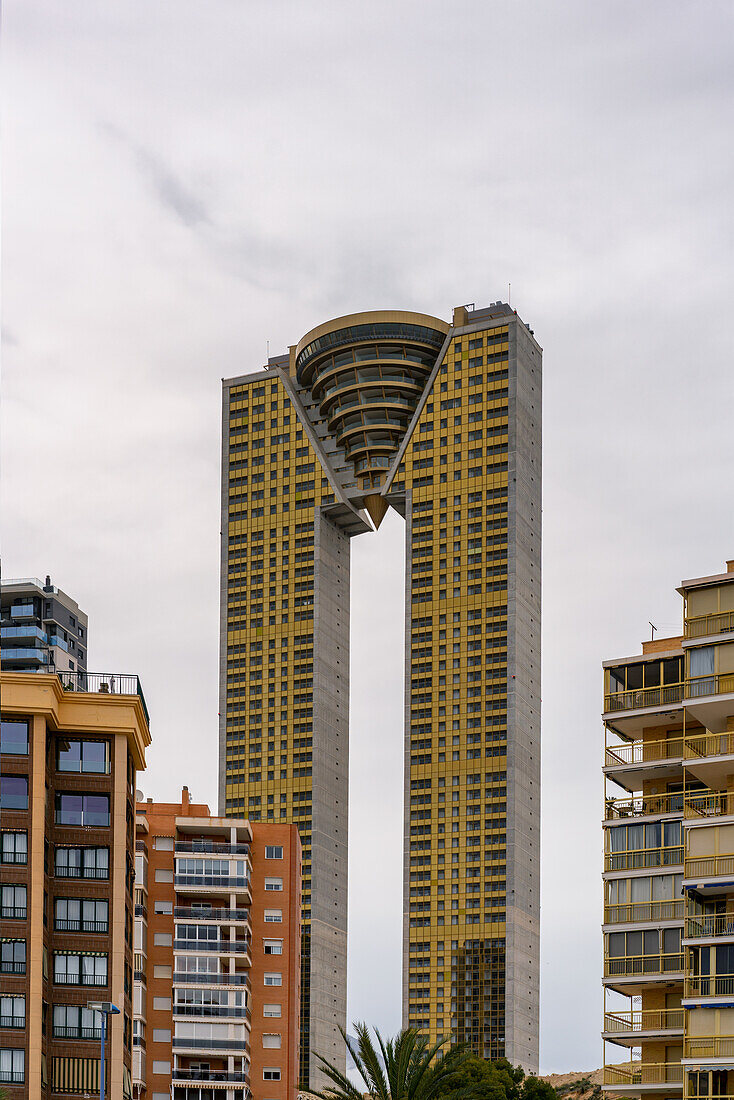Intempo skyscraper building in Benidorm,Costa Blanca,Alicante Province,Spain,Europe