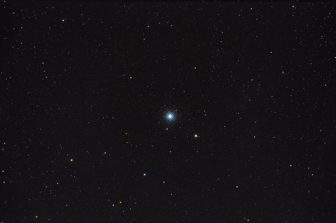 Der Kugelsternhaufen Messier 3 in Canes Venatici am nördlichen Frühlingshimmel.