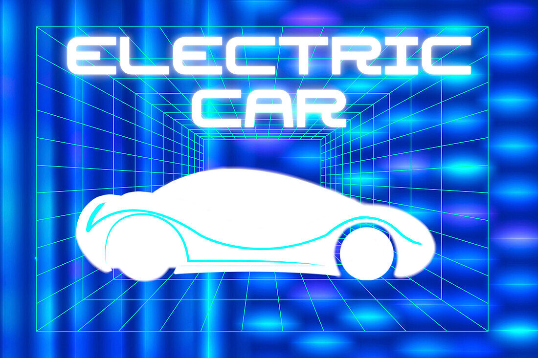 Electric Car Illustrations