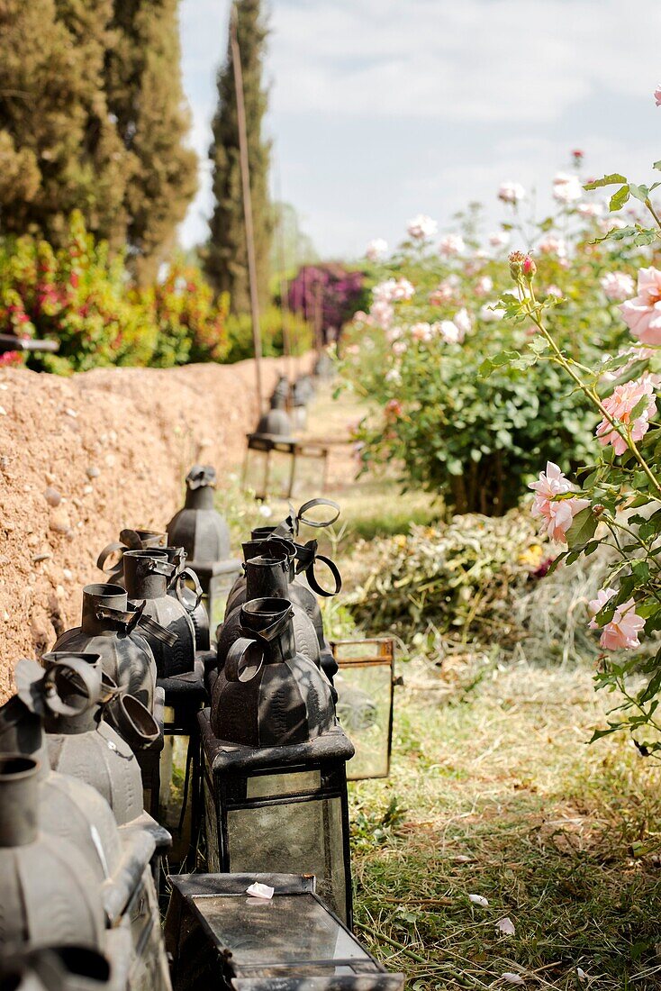 Marokko, Marrakesch, Beldi Country Club, Geschichte: Märchenhafter Rosengarten