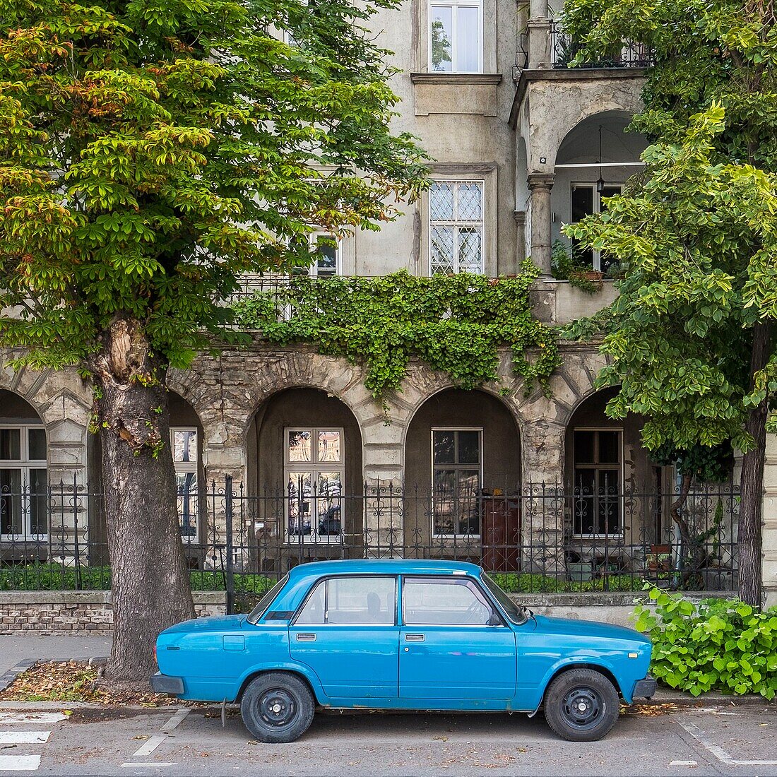 Ungarn, Budapest, Automarke Lada