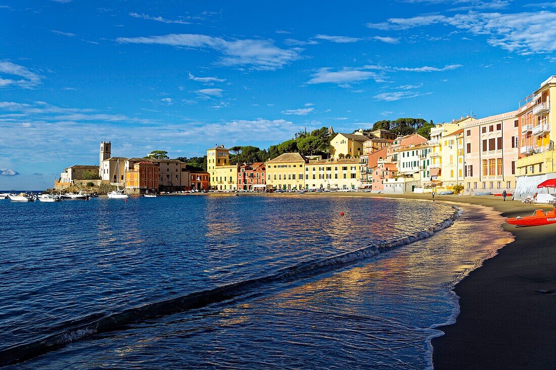 Italien, Ligurien, Provinz Genua, Riviera di Levante, Sestri Levante, Bucht der Stille (Baia del Silenzio)