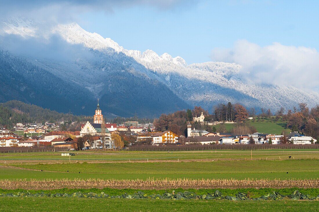 Austria, Tirol region, Hall-Wattens, area of Hall town