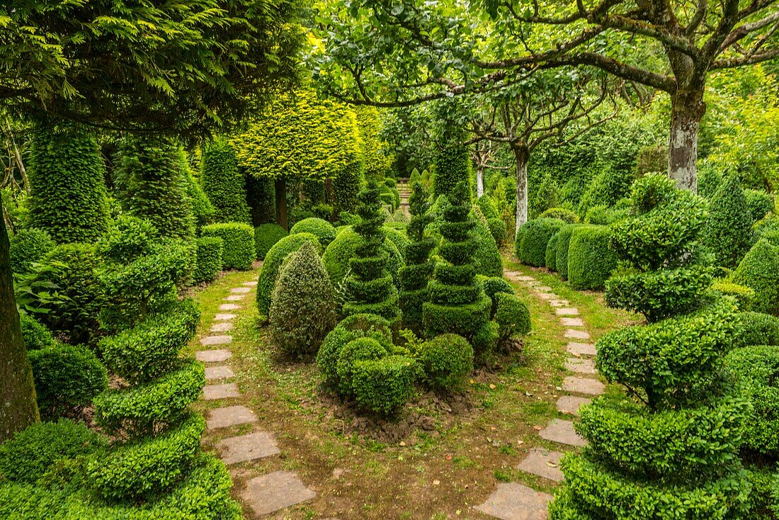 France, Pas de Calais, Séricourt, Les Jardins de Séricourt, park of more than 4 hectares recognized as one of the most beautiful gardens of France labeled Remarkable Garden by the Ministry of Culture and elected Garden of the year 2012 