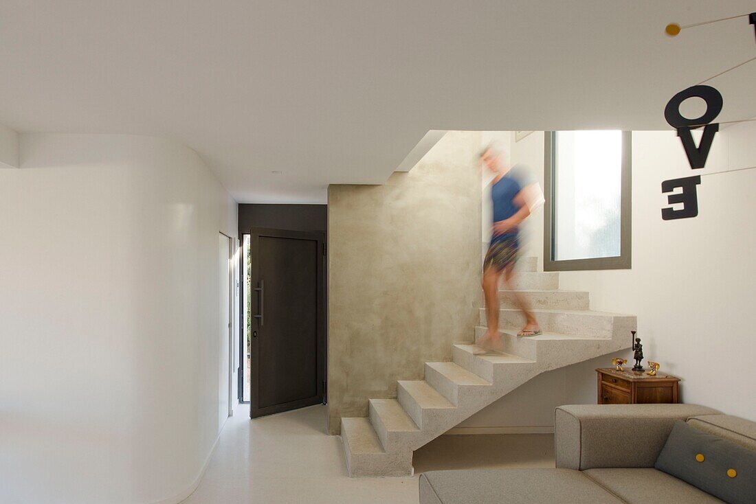 France, Toulon, House architects, Story: Pure harmony for an house's french architects couple