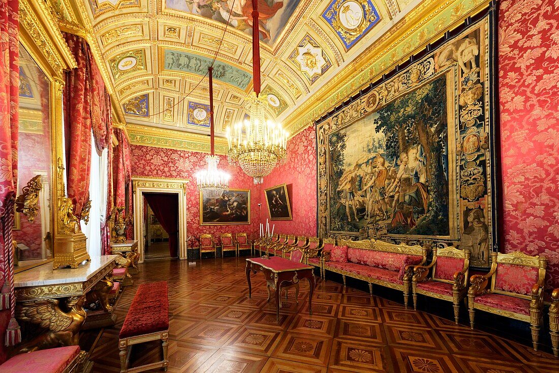 Italy, Liguria, Genoa, Museo di Palazzo Reale (Royal palace), Audience room