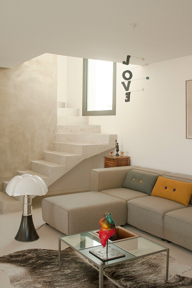 France, Toulon, House architects, Story: Pure harmony for an house's french architects couple