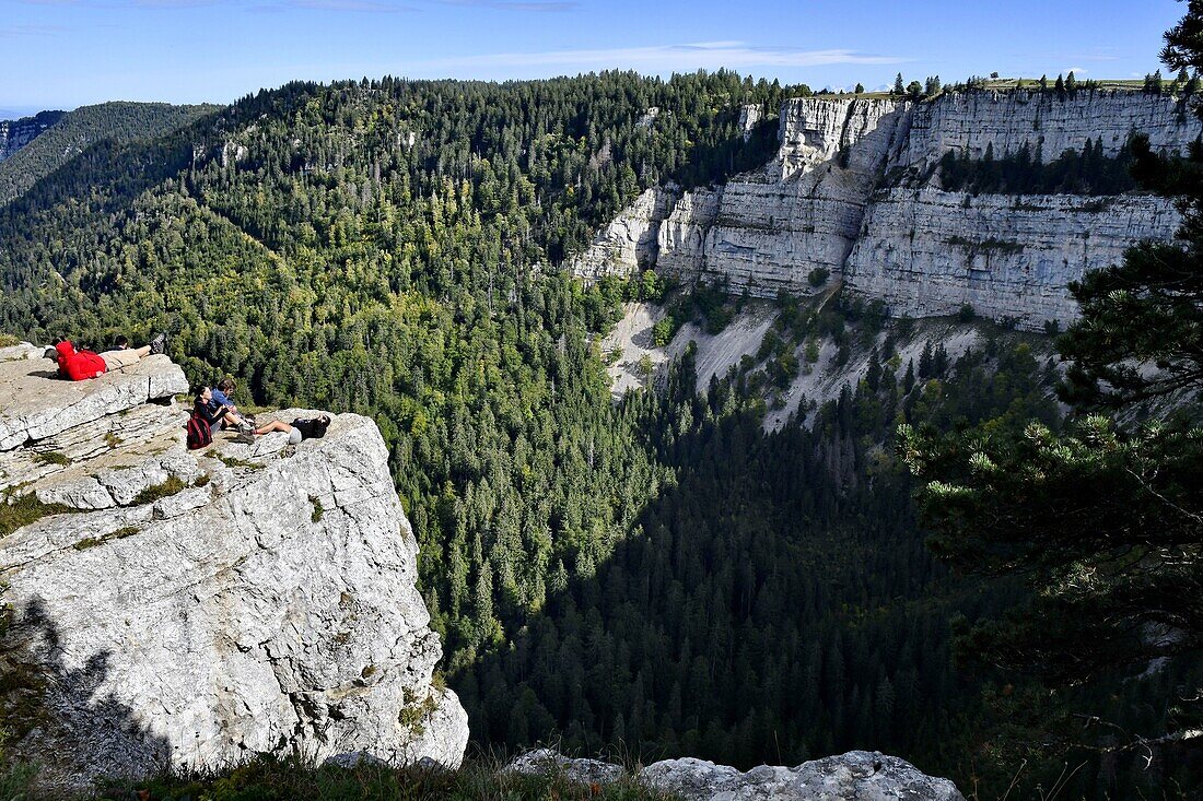 Switzerland, Canton of Neuchâtel, Creux-du-Van, circus