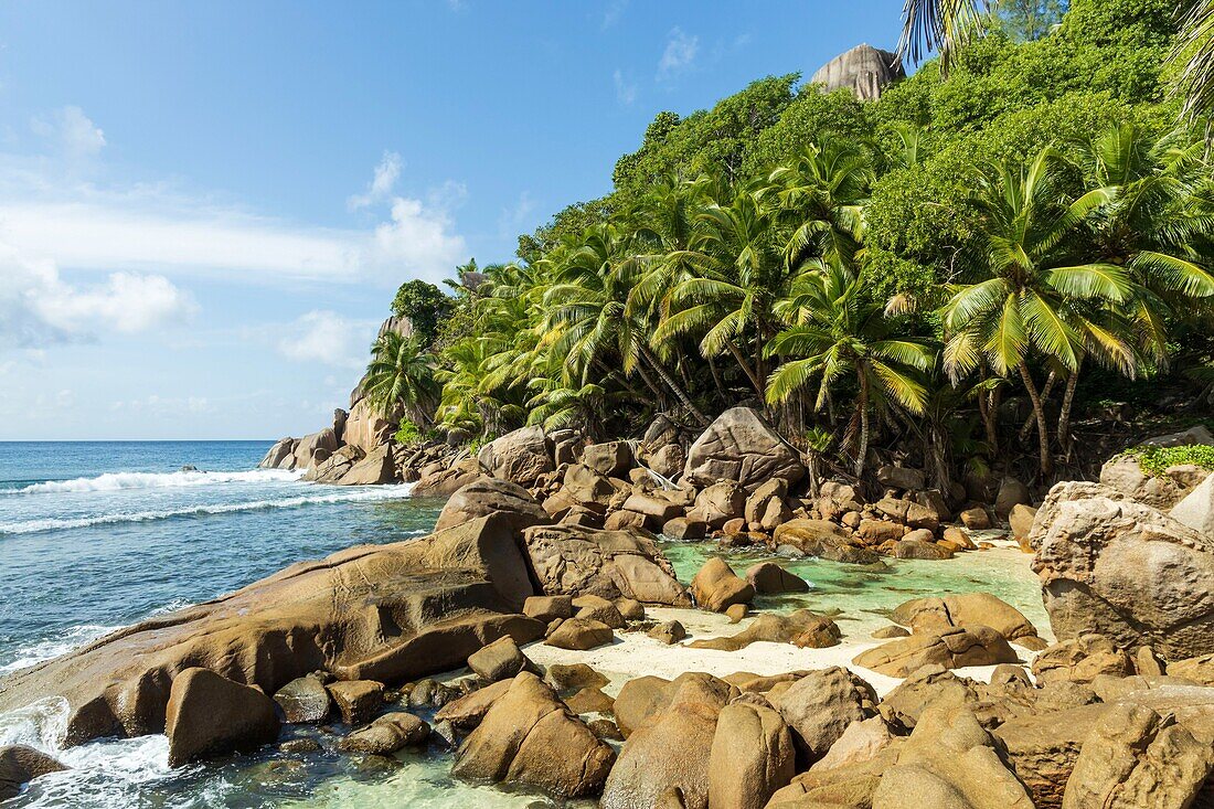 Seychellen, Insel Mahe, Geheime Bucht in der Lazare-Bucht