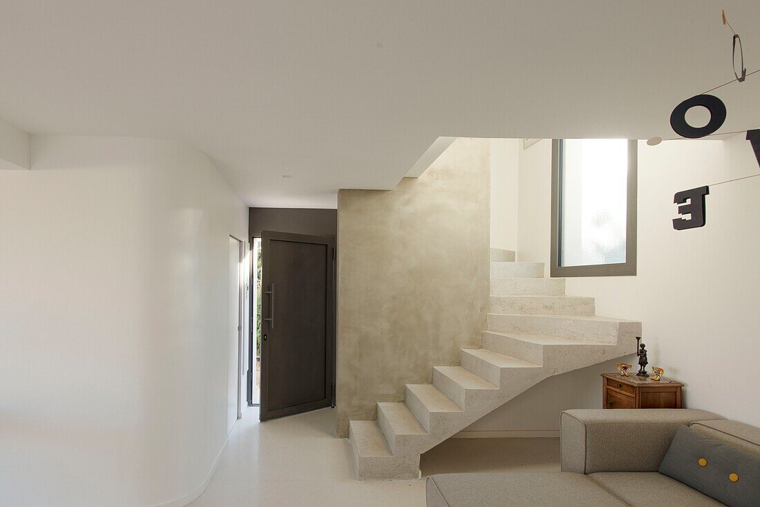 France, Toulon, House architects, Story: Pure harmony for an house's french architects couple