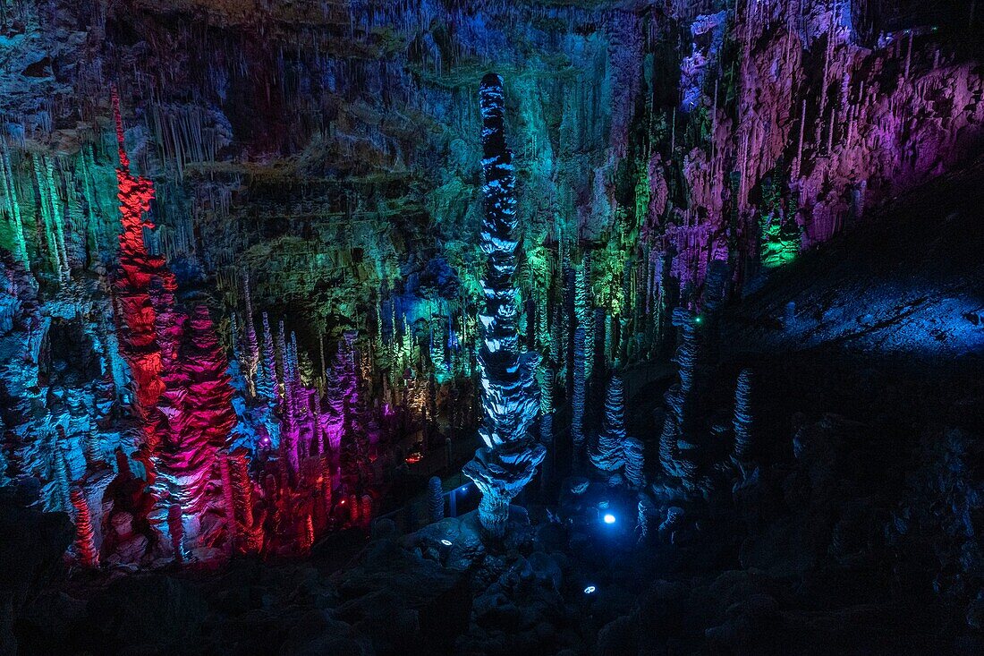 France, Lozère, the cave of the Aven Armand