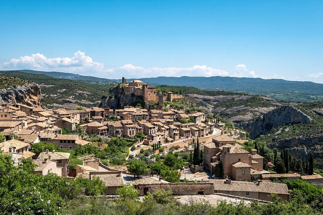 Spanien, Provinz Huesca, Stadt Alquézar