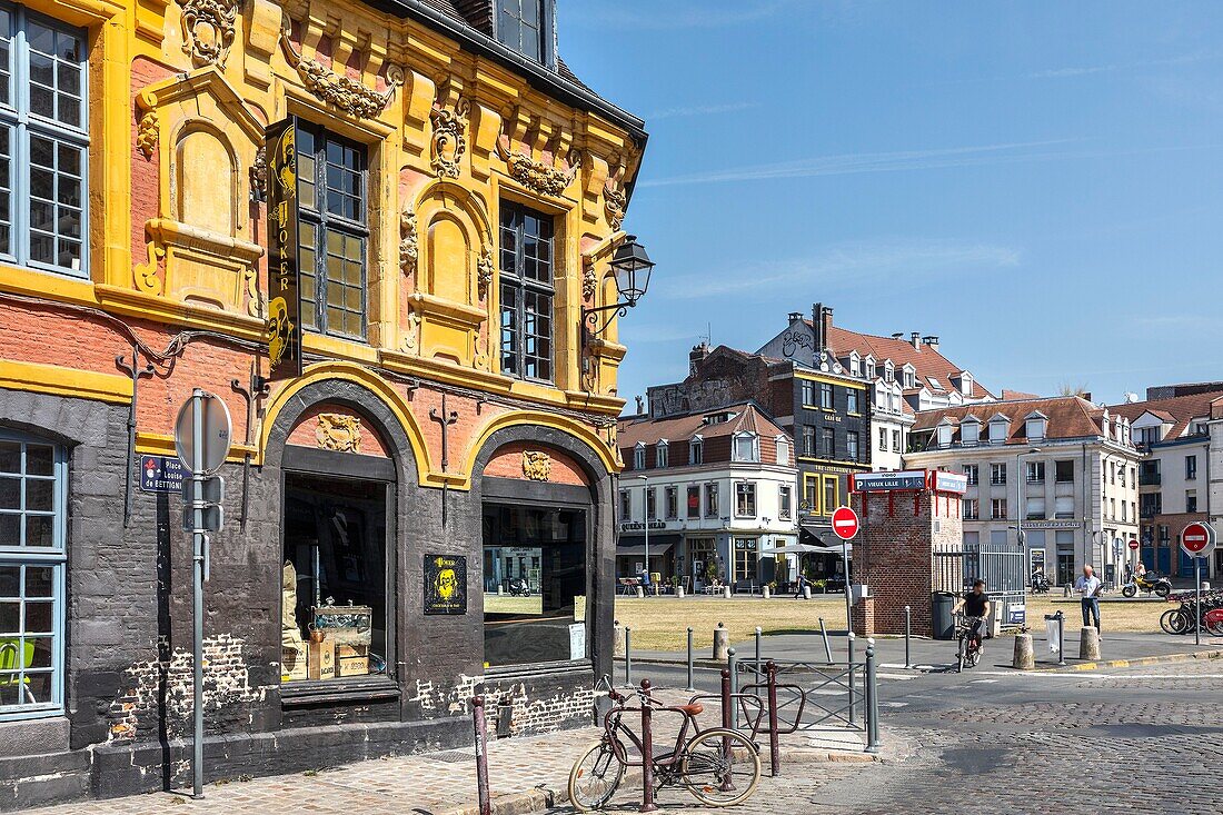 Frankreich, Nord, Lille, Avenue du Peuple Belge