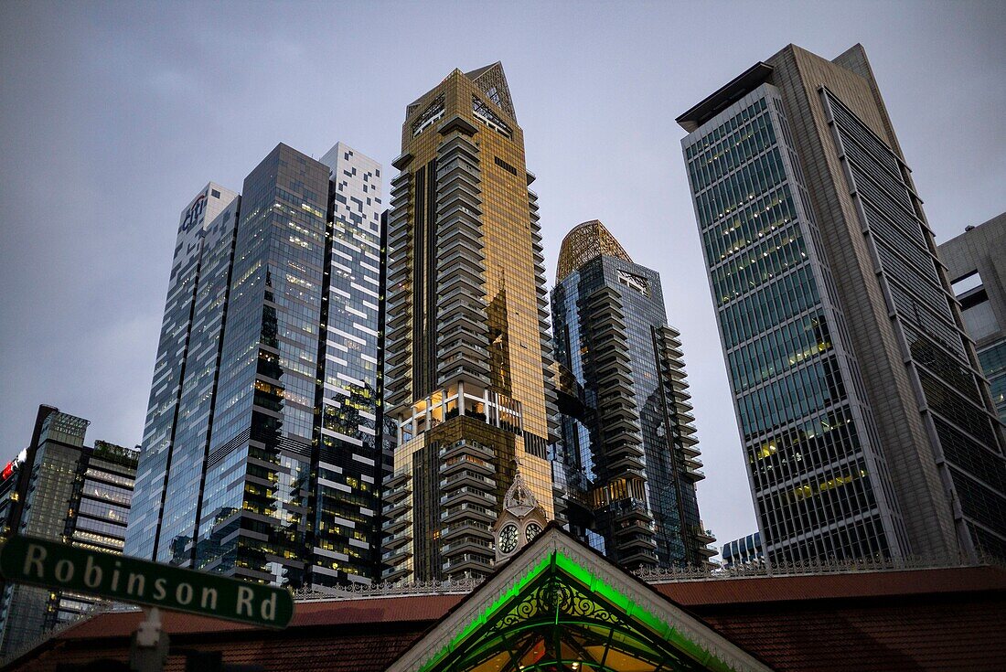 Singapore, Downtown, Telok Ayer Market