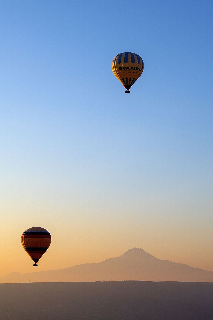 Turkey, Cappadocia, air balloons