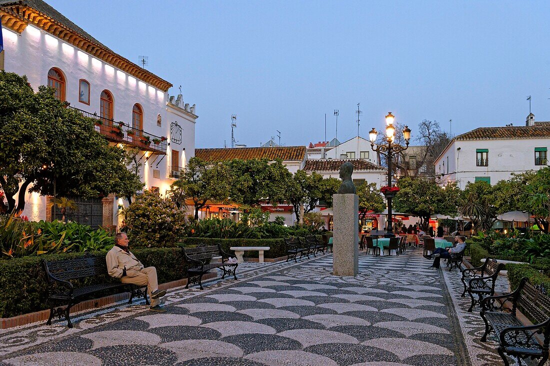 Spanien,Andalusien,Costa del Sol,Marbella,Altstadt,Plaza de los Naranjos