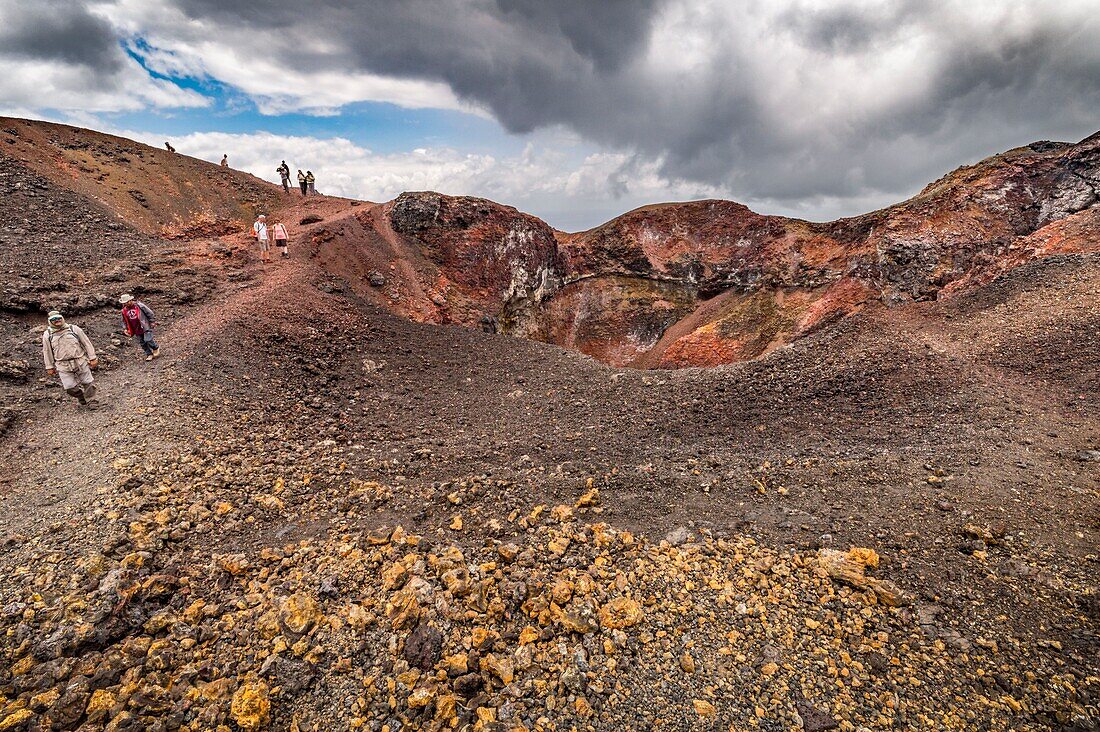 Ecuador, Galapagos Archipelago, World Heritage Site by UNESCO, Isabela Island (Albemarie), Chico volcano