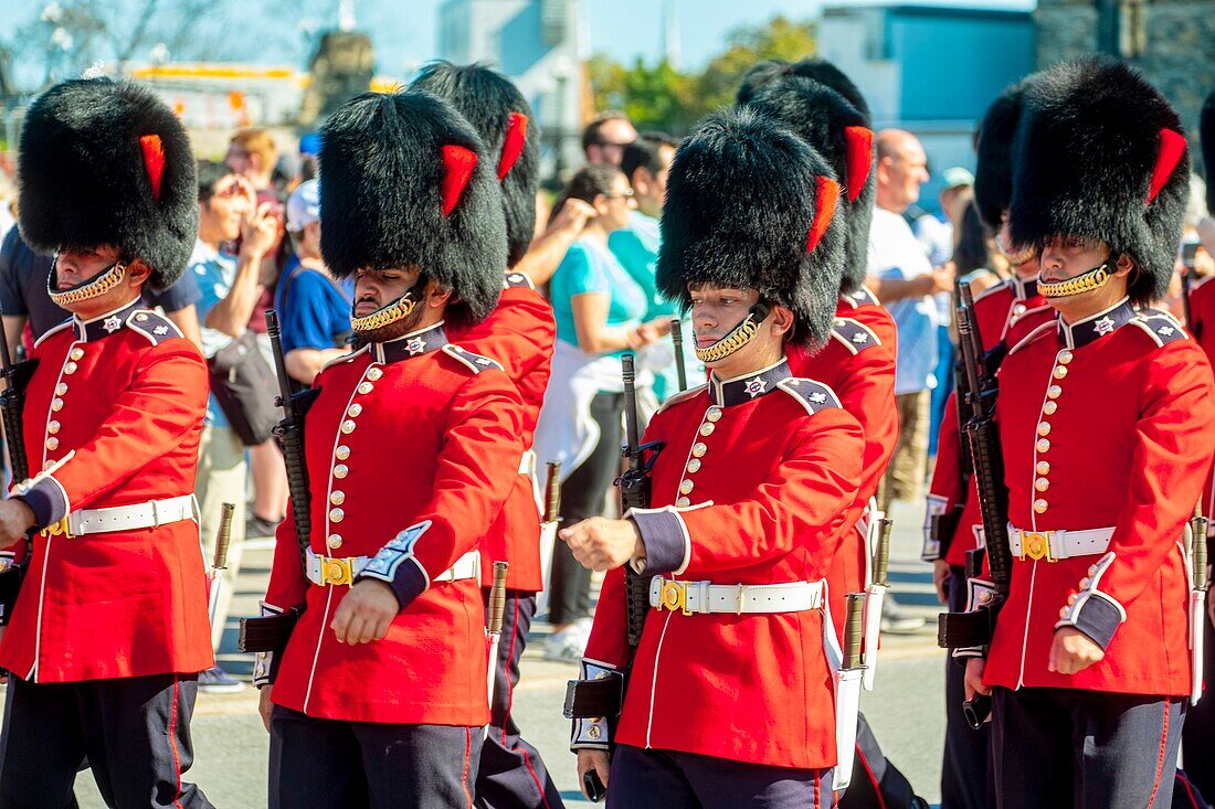 Canada, Ontario province, Ottawa, Parliament Hill, Changing of the Guard