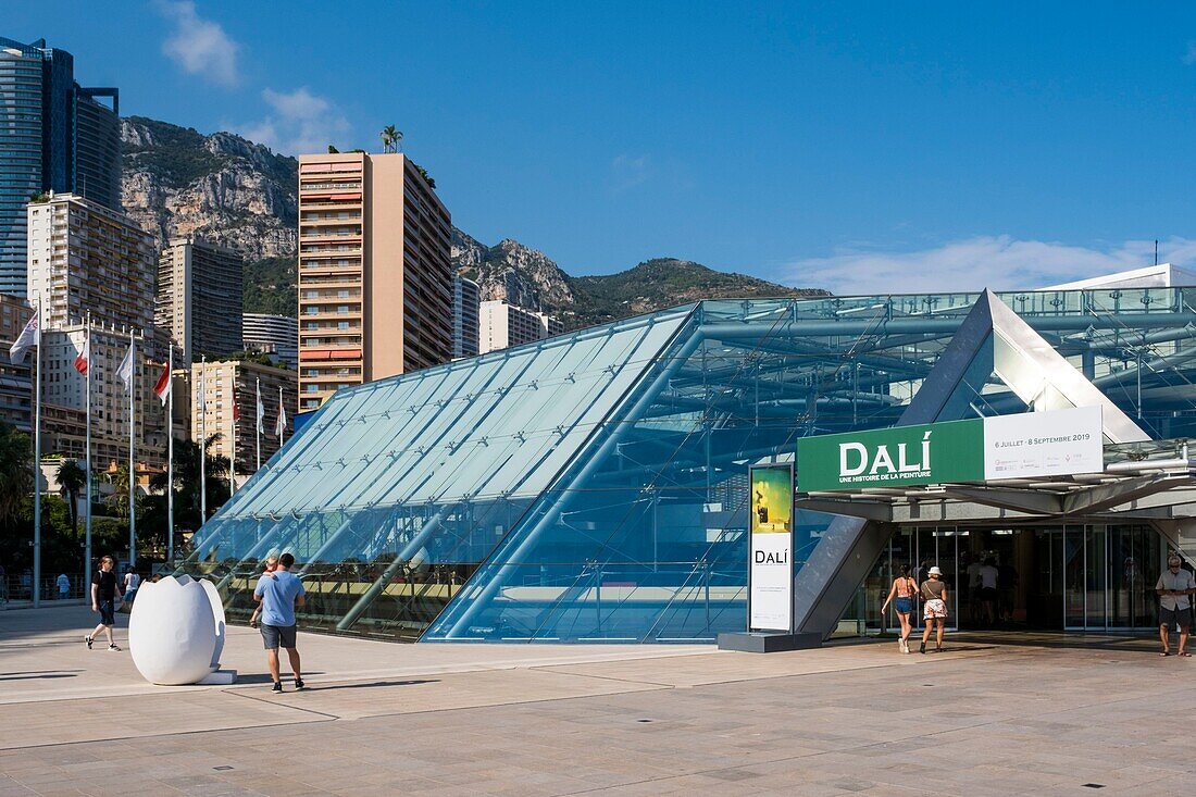 Principality of Monaco, Monaco, Monte-Carlo, Grimaldi Forum (Cultural and Exhibition Centre) 2019 Dali exhibition