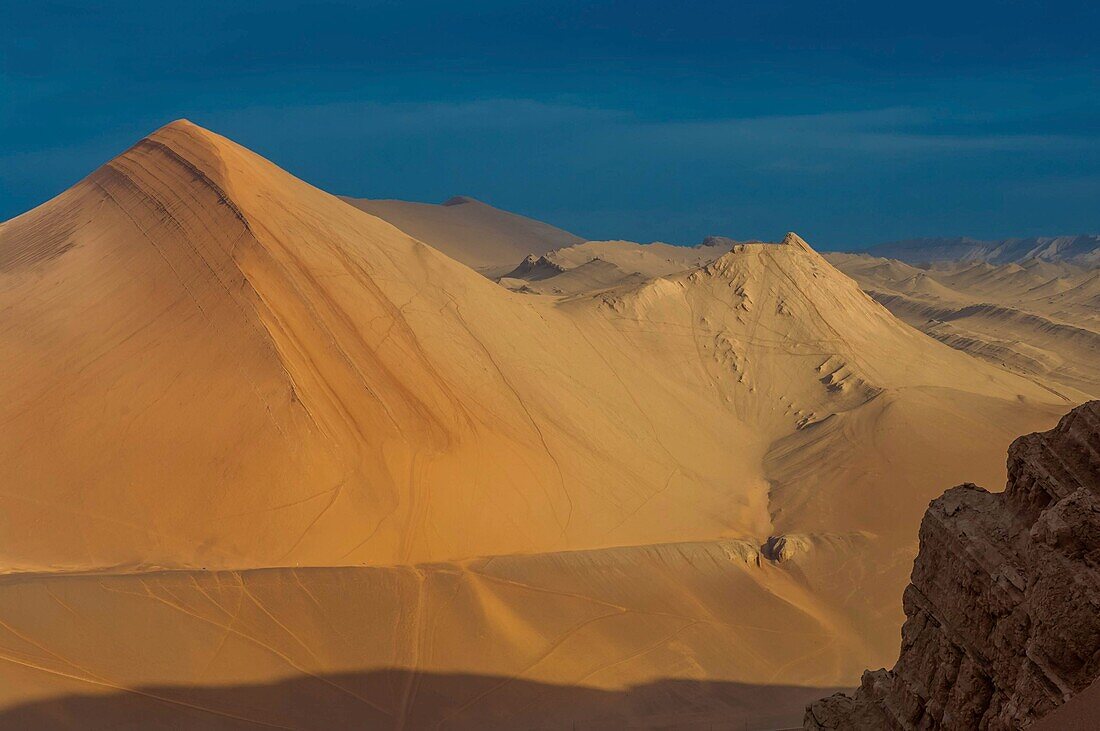 China,Autonome Region Xinjiang,Turfan oder Turpan,Flammende Berge