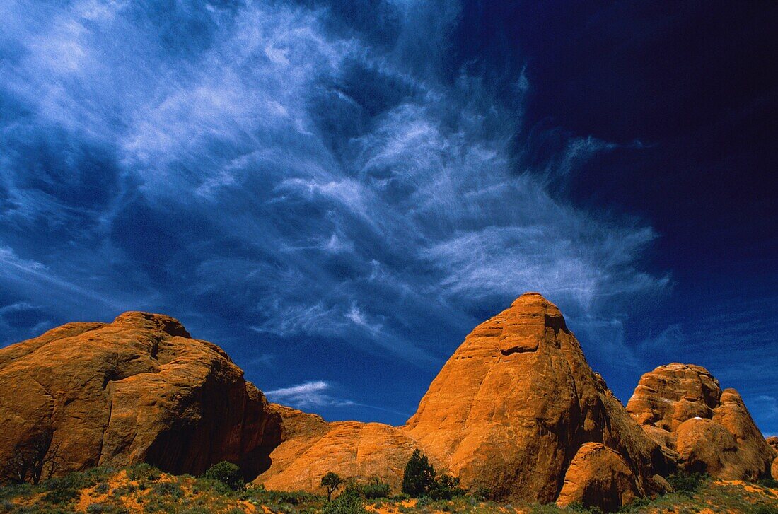 Vereinigte Staaten,Utah,Arches-Nationalpark,Im Arches-Nationalpark gibt es mehr als 2000 Bögen