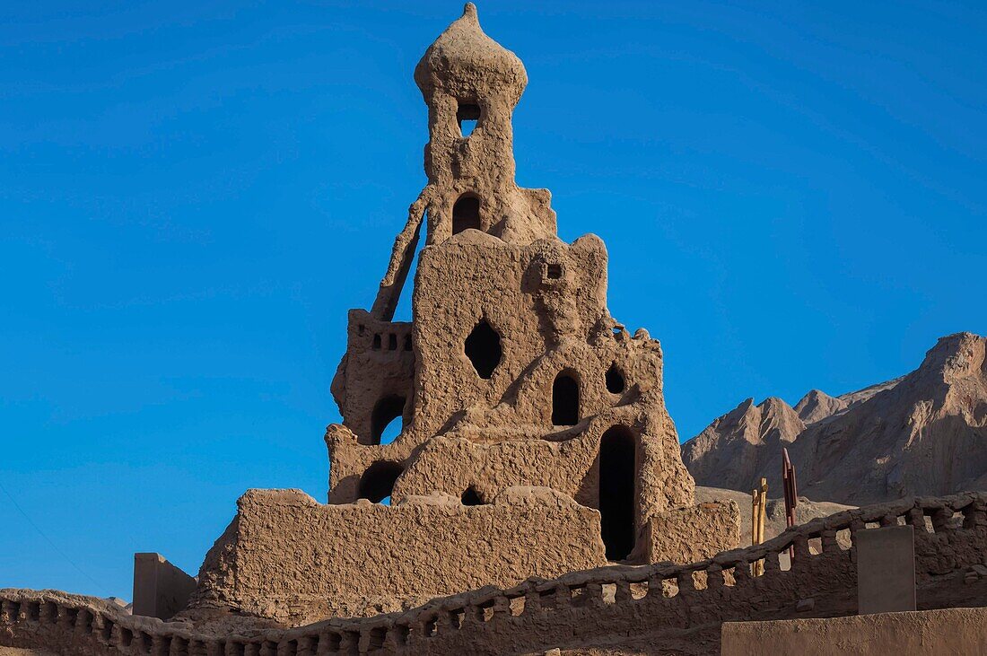 China, Xinjiang autonomous region, Turfan or Turpan, Flaming mountains, ancient buddhist sanctuary of Beziklik