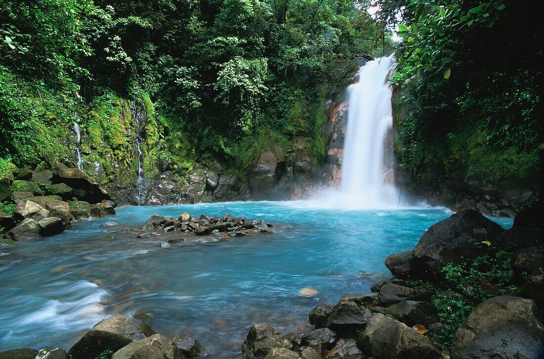 Costa Rica, Guanacaste, Tenorio National Park, Rio Celeste