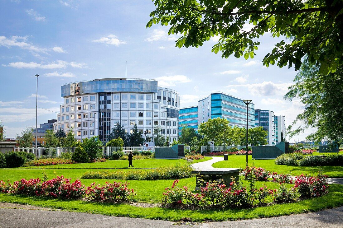 Frankreich,Seine Saint Denis,Bobigny,Post François Mitterrand