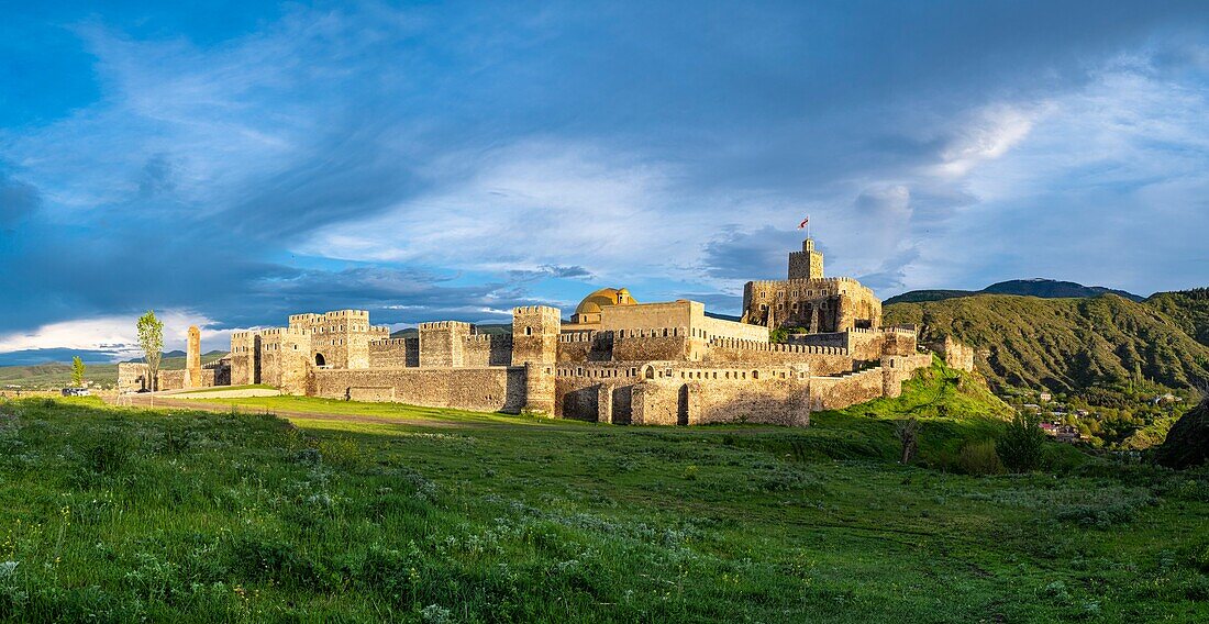 Georgien,Samtskhe-Javakheti Region,Akhaltsikhe,Rabati Schloss aus dem 9.