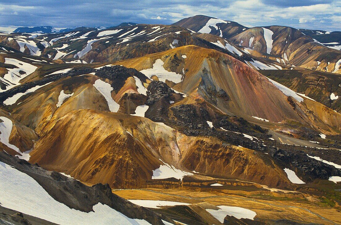 Island,Suburland,Landmannalaugar-Landschaft