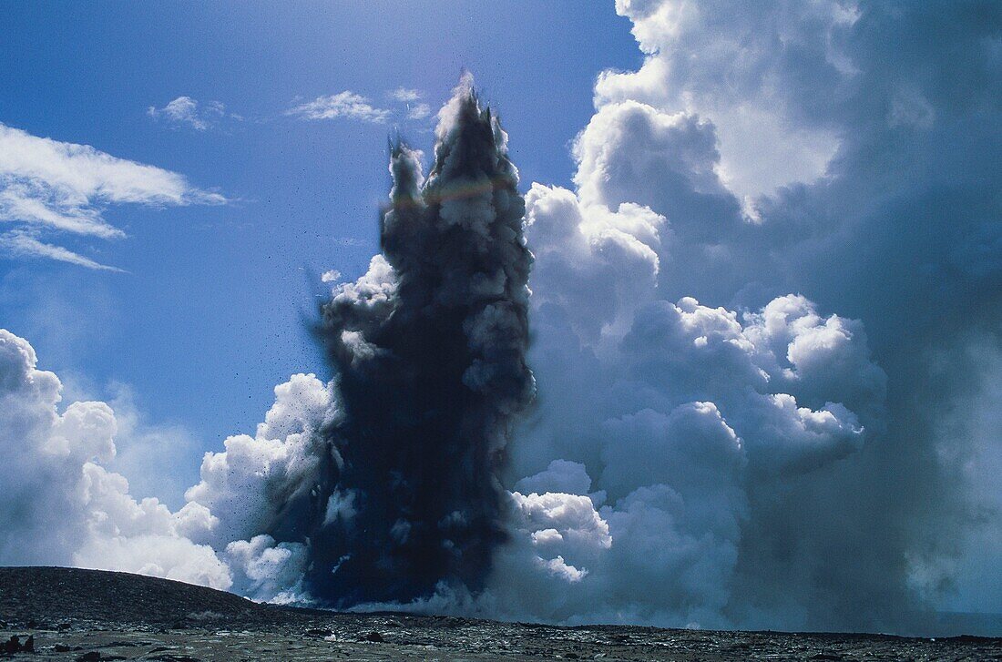 Vereinigte Staaten,Hawaii,Big Island,Eruption des Vulkans Kilauea