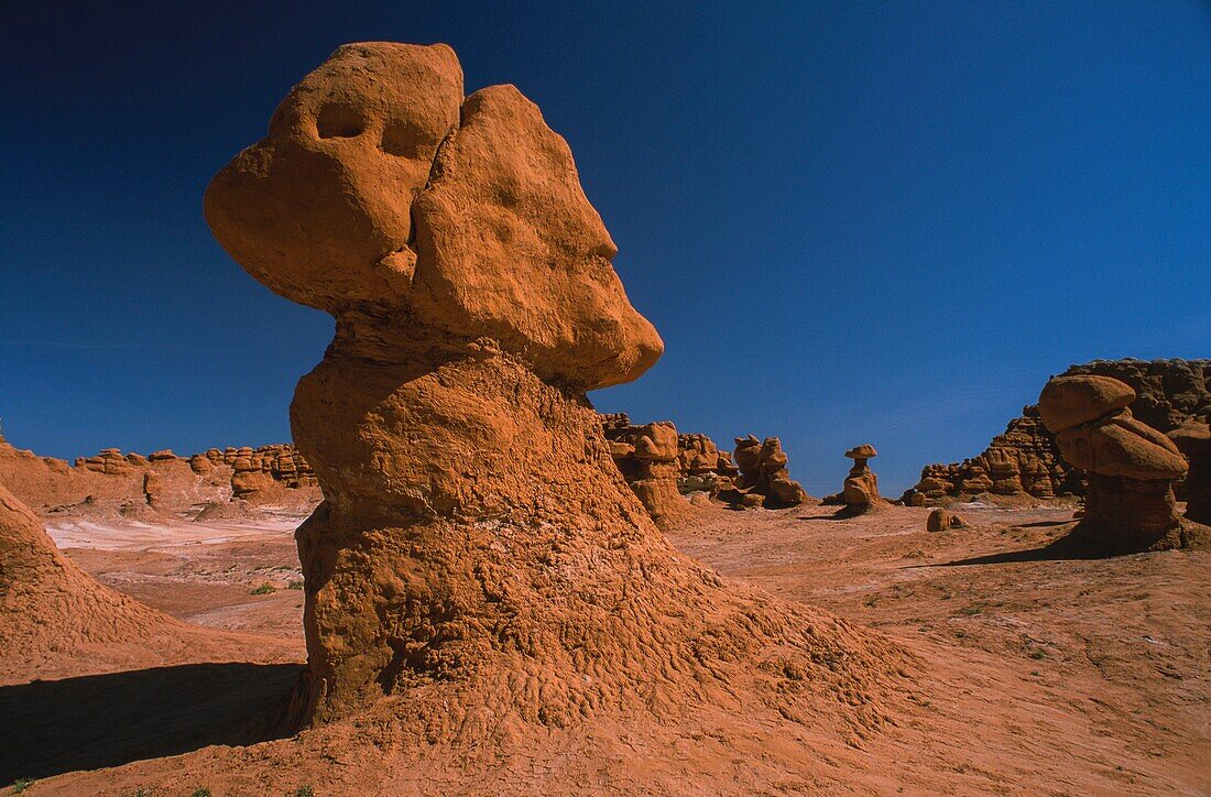 United States, Utah, Goblin Valley State Park, Geological Formation in Goblin Valley State Park