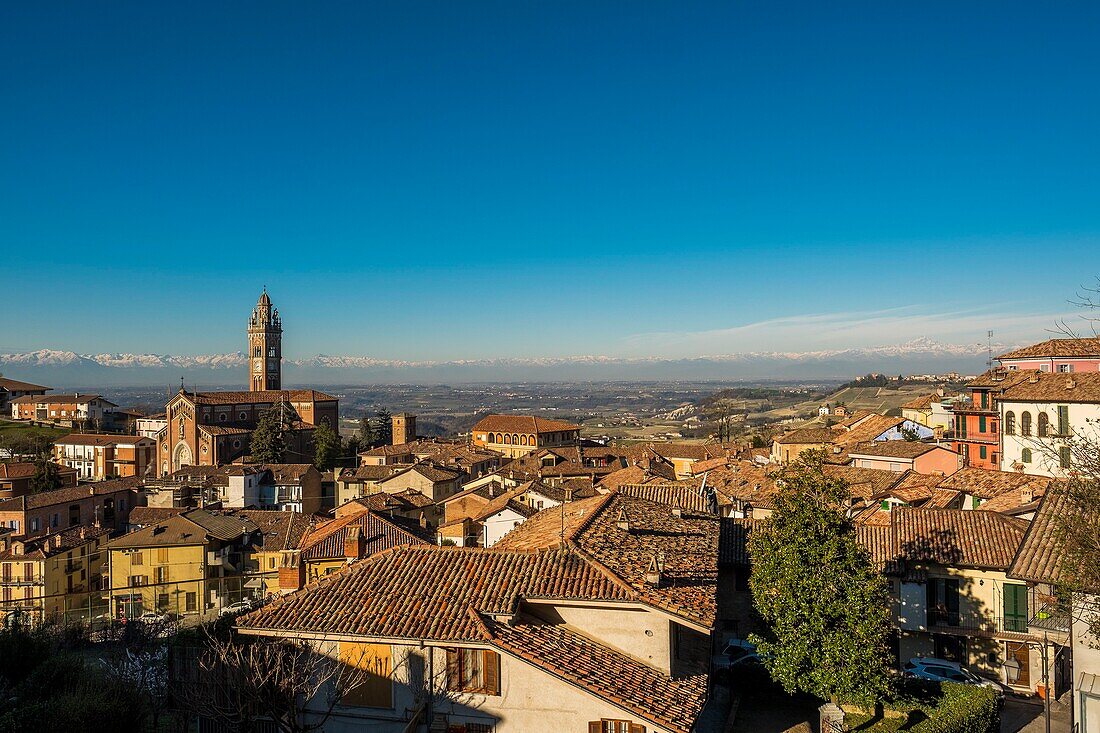 Italien,Piemont,Provinz Cuneo,Weinregion Langhe,von der UNESCO zum Weltkulturerbe erklärt