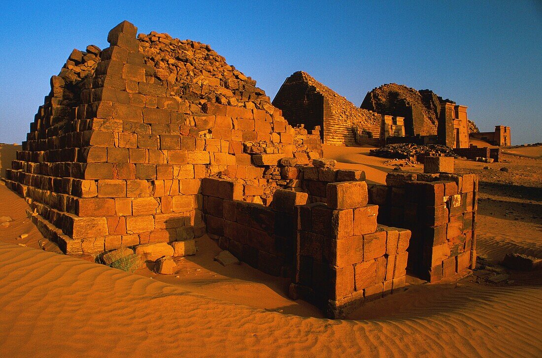 Sudan, Sahara, Pyramids of Meroe