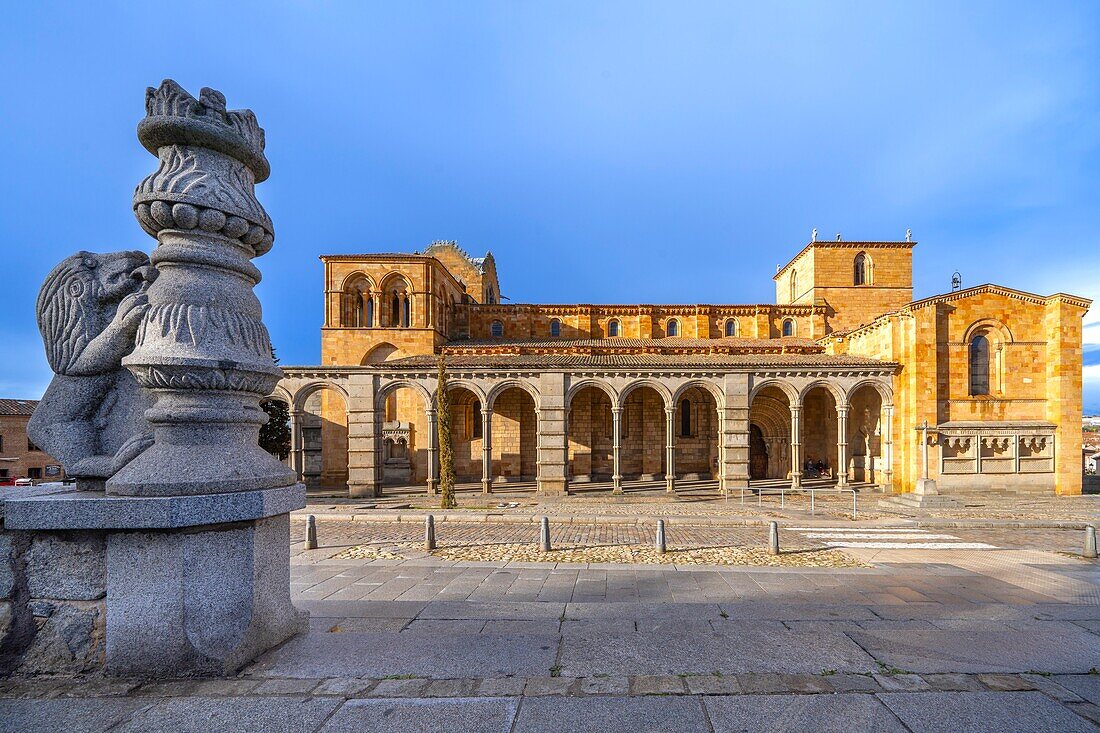 Basilica of St. Vicente, Avila, UNESCO World Heritage Site, Castilla y Leon, Spain, Europe