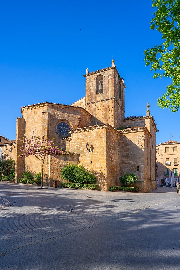 Kirche Johannes der Täufer (Iglesia San Juan Bautista),Caceres,UNESCO-Welterbe,Extremadura,Spanien,Europa