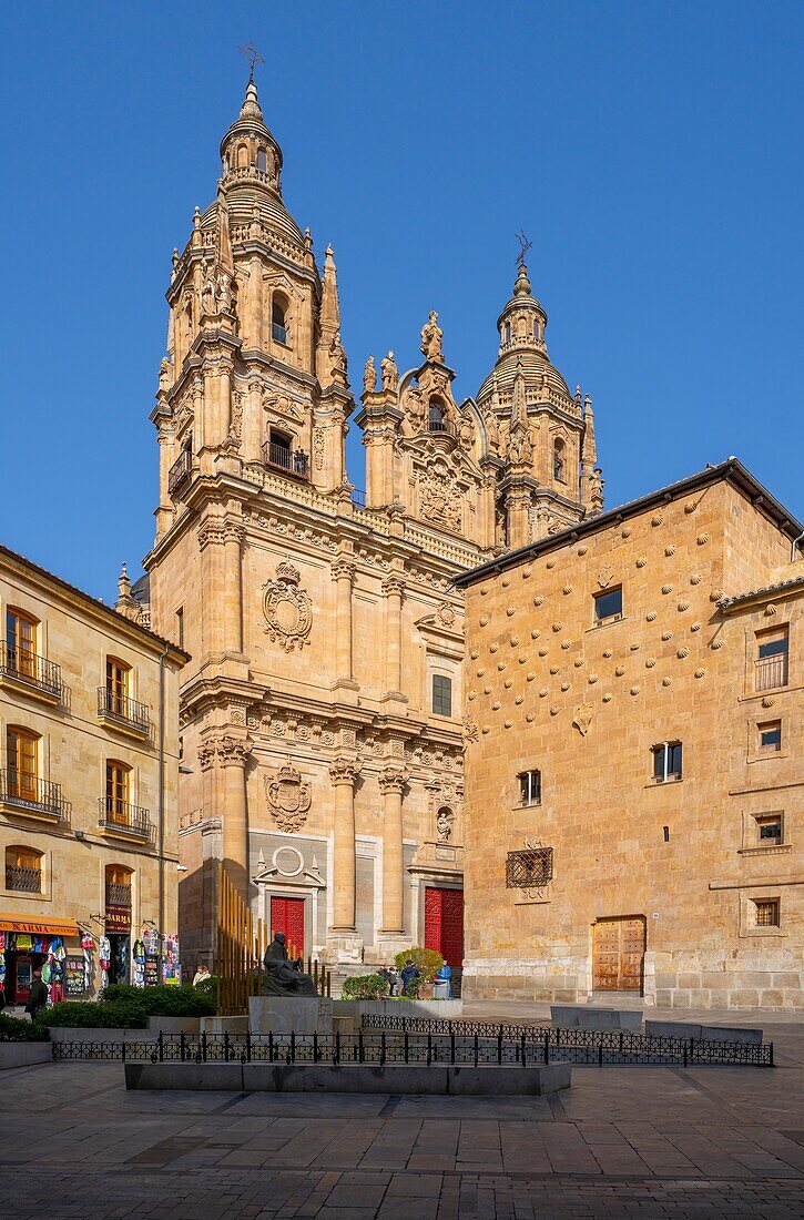 Casa de las Conchas and La ClerecAdz?a, Salamanca, UNESCO World Heritage Site, Castile and Leon, Spain, Europe