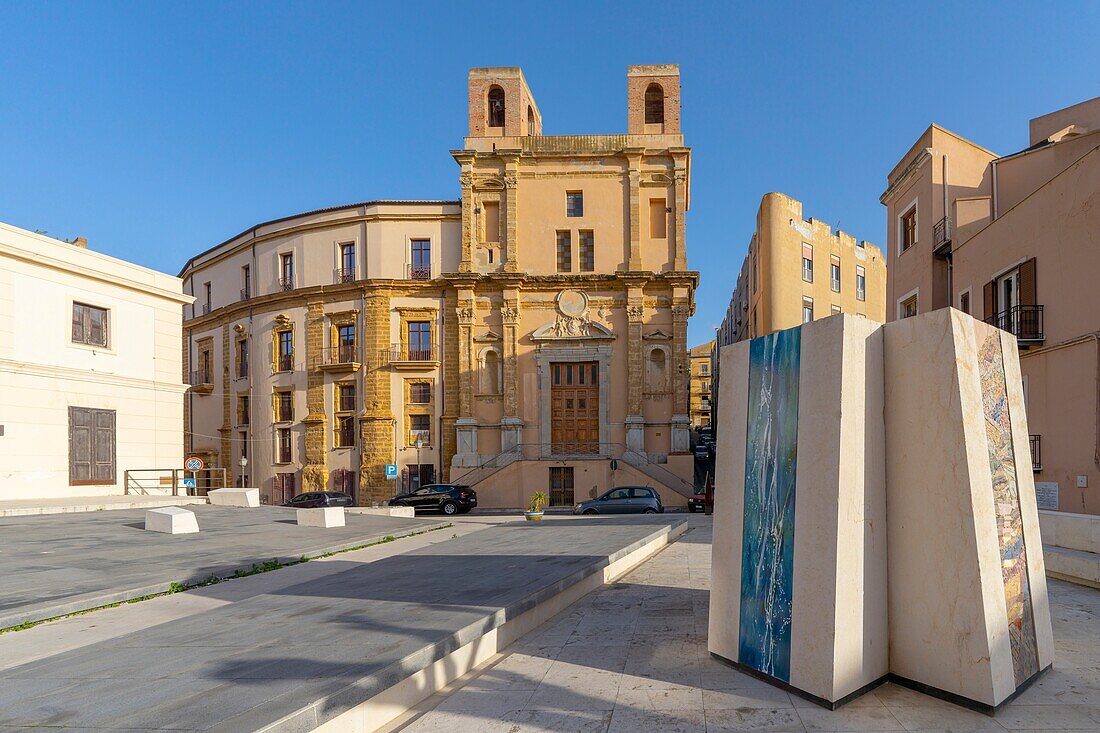 Church of St. Joseph (Chiesa di San Giuseppe), Agrigento, Sicily, Italy, Mediterranean, Europe