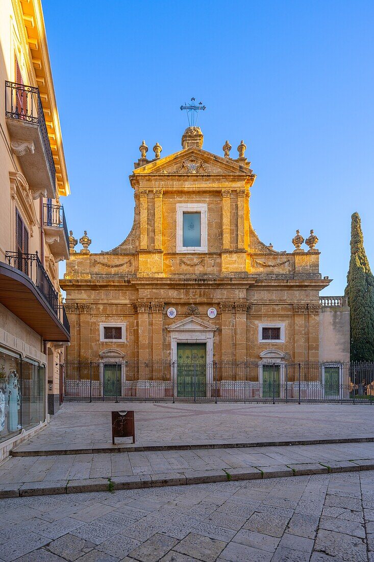 Basilika von Santa Maria Assunta,Alcamo,Trapani,Sizilien,Italien,Mittelmeer,Europa