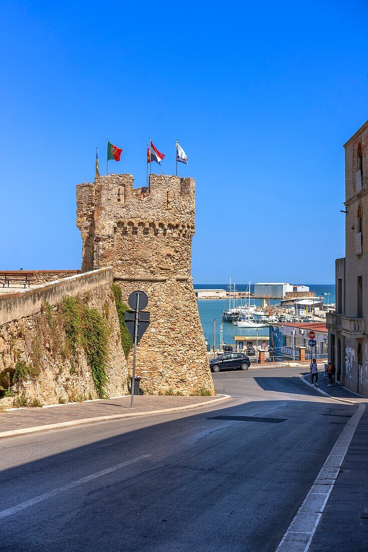 Belvedere Tower, Termoli, Campobasso, Molise, Italy, Europe