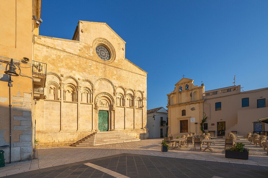 Cathedral of Santa Maria della Purificazione and San Basso, Termoli, Campobasso, Molise, Italy, Europe