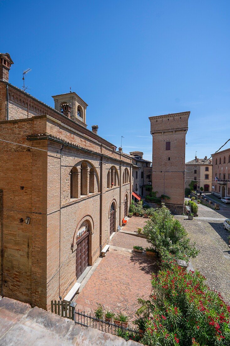 Gefängnisturm,Essigfabrik,Castelvetro di Modena,Modena,Emilia-Romagna,Italien,Europa