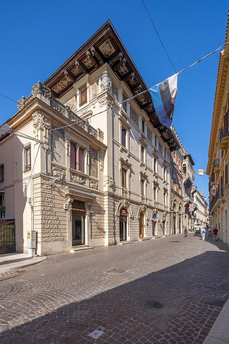 Ehemals Palazzo Muzii,jetzt Palazzo Castelli,Teramo,Abruzzen,Italien,Europa