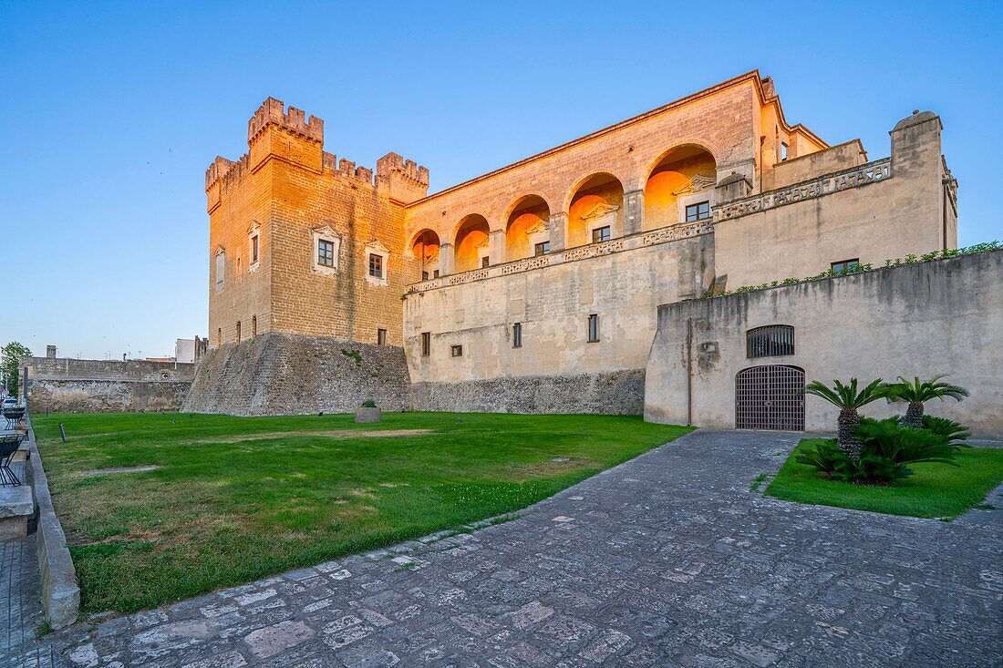 Norman Swabian Castle, Orsini Del Balzo Castle, Mesagne, Brindisi, Salento, Apulia, Italy, Europe