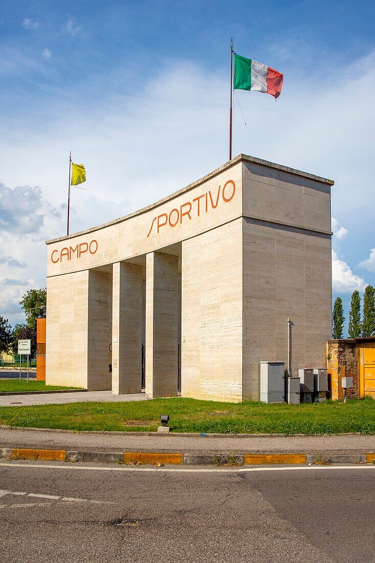 Stadion,Tresigallo,Emilia-Romagna,Italien,Europa